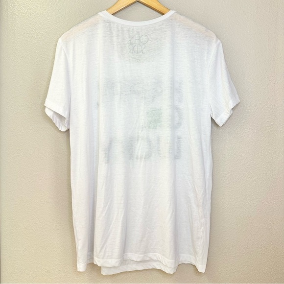 Chaser Happy Go Lucky Four Leaf Clover St. Patrick’s Day Graphic T-Shirt - Picture 3 of 7